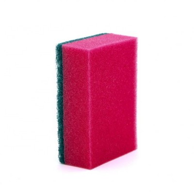 Kc97 Wholesale Sponge Kitchen Scourer Sponge Dish Washing Sponges With Scouring Pad