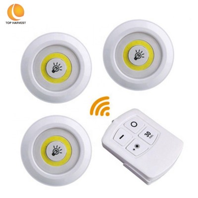 Bl28 New Dimmable Cabinet Bottom Light With Remote Control Cob Led Wall Lamp Wardrobe Bathroom Lighting Night Light